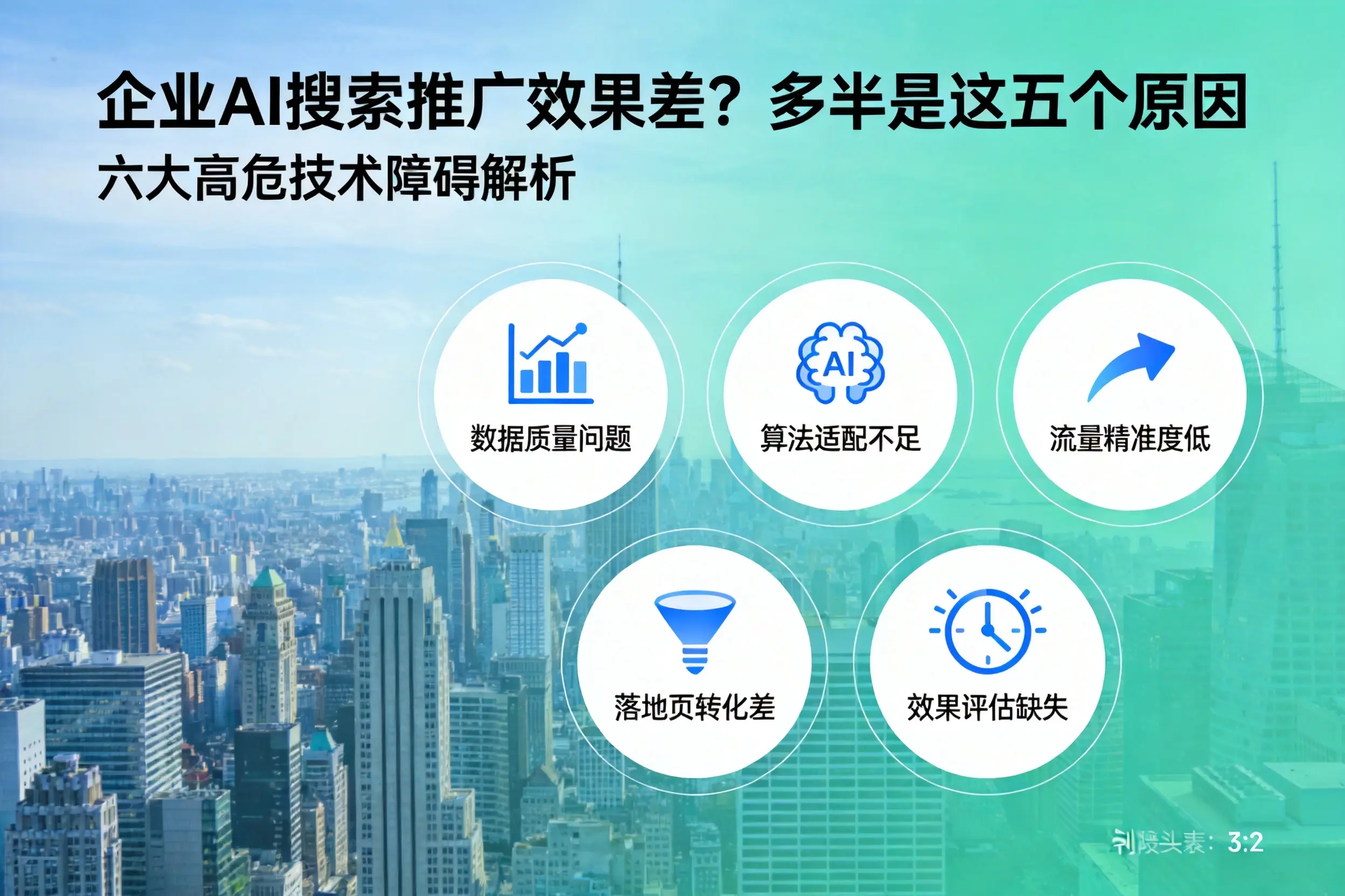 细河企业AI搜索推广效果差?多半是这五个原因